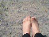 Amateurvideo Kleine Pause beim Spaziergang am Steinhuder <span class=