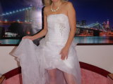 Amateurfotos Brautkleid und Handschellen von sexyalina