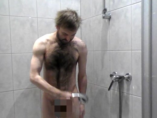 Amateurvideo Dusch mann von luky5